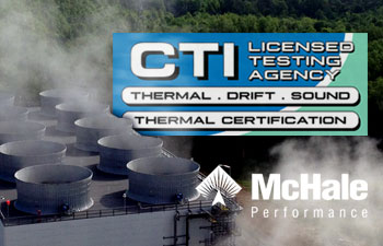 McHale Performance is a Cooling Technology Institute Licensed Agency