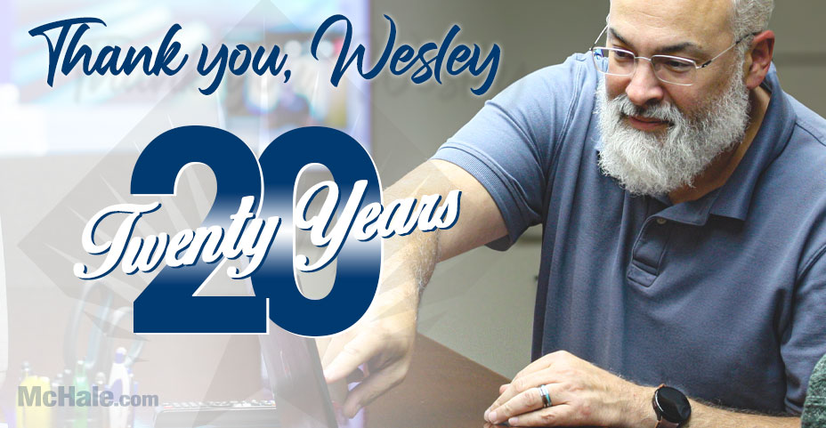 Wesley Newland, 20 Years